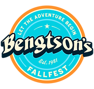 Bengtson’s Fall Fest logo with "Let the Adventure Begin" slogan and established date of 1981.