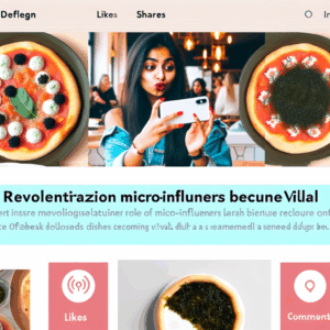 Micro-Influencers' Impact on Today's Culinary Landscape