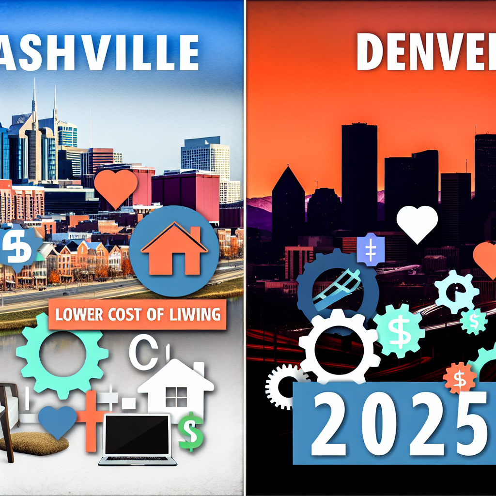 Nashville vs. Denver: Is Music City or the Mile High City the Better Move in 2025?
