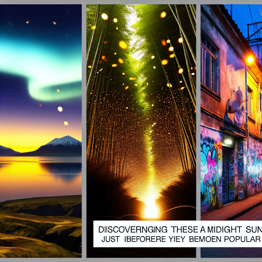 Trending Now: Explore Iceland&rsquo;s Midnight Sun, Japan&rsquo;s Hidden Firefly Forests & Tbilisi&rsquo;s Hipster Renaissance