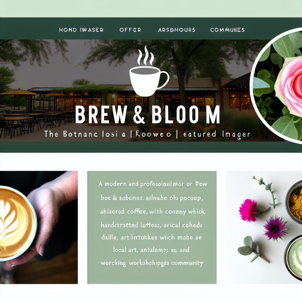 Local Business Spotlight: Brew & Bloom - Tulsa&rsquo;s Botanical Coffee Haven