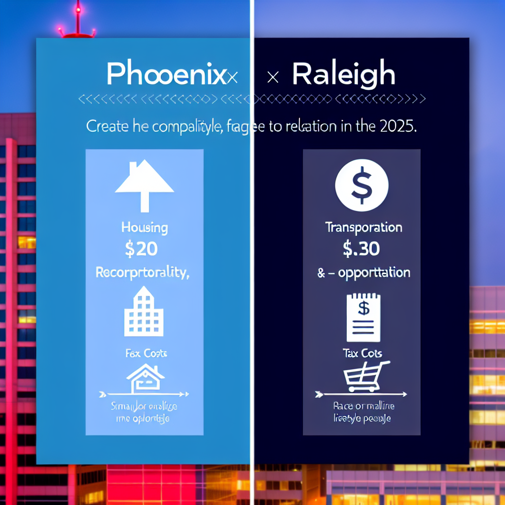Phoenix vs. Raleigh: Which City Offers the Best Cost of Living in 2025?