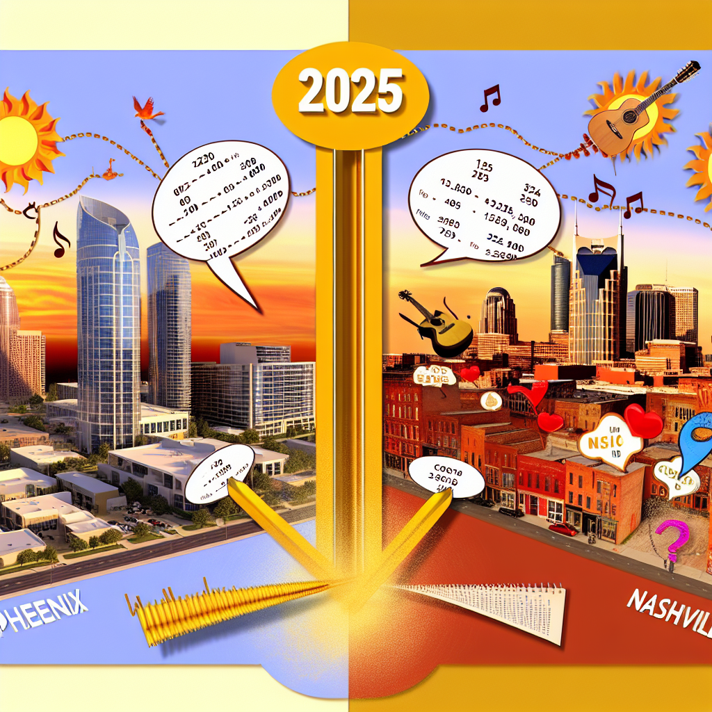 Nashville vs. Phoenix: Which State-To-State Move Offers the Best Value in 2025?