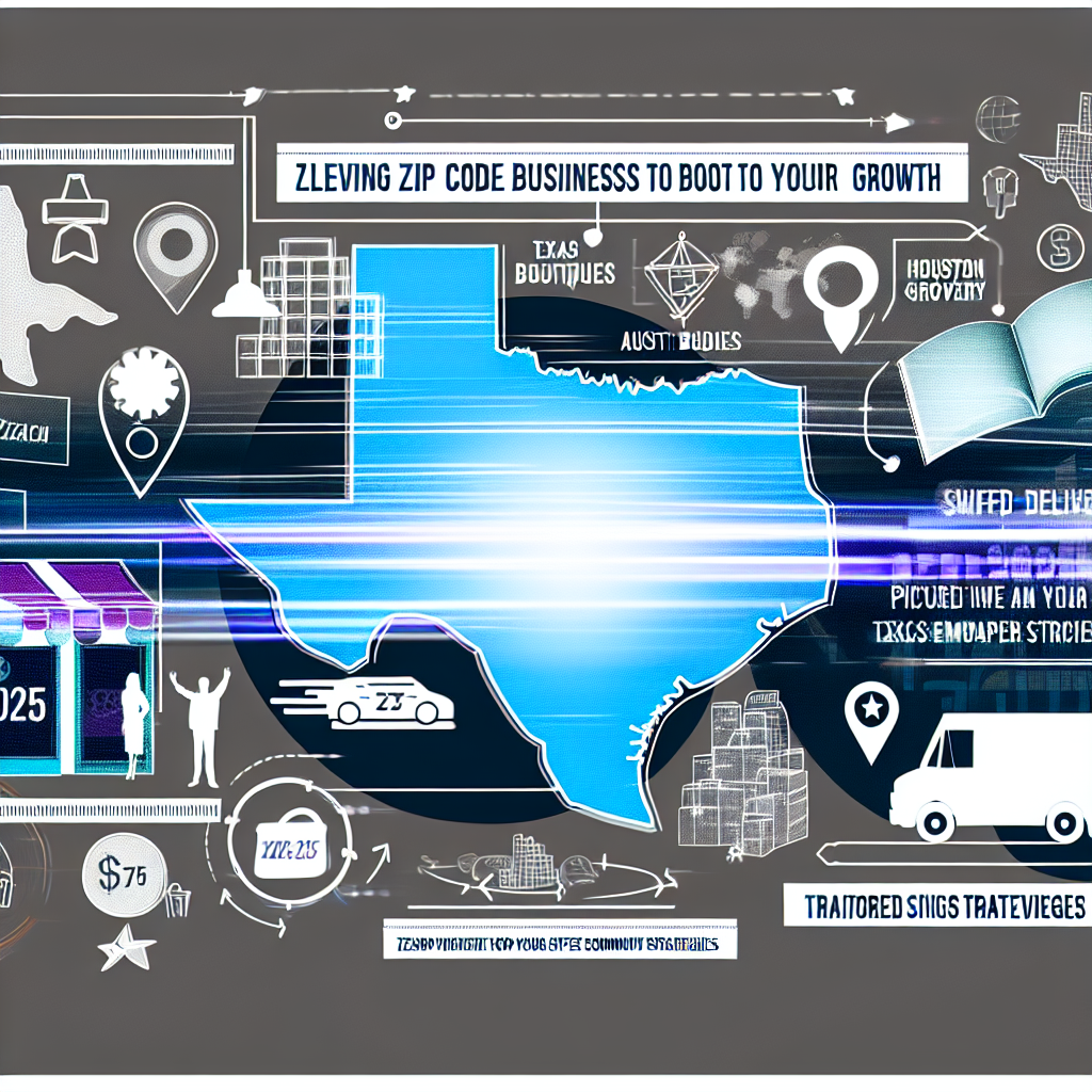 How Texas Businesses Are Using Zip Code Data to Supercharge Growth in 2025