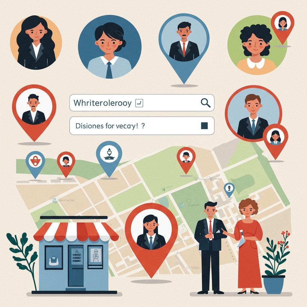 Local shop owner providing personalized service to a customer, highlighting community support